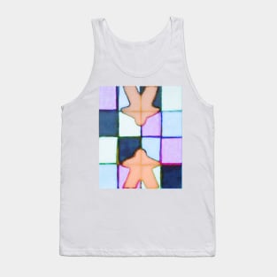 Stained Glass Meeps 3 Tank Top